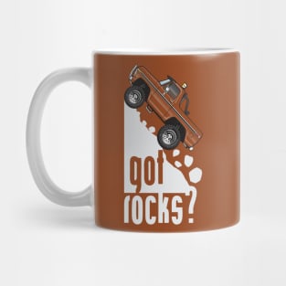 Got Rocks- Muticolor and White Mug